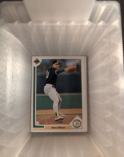 1991 Upper Deck #9 Dana Allison — front