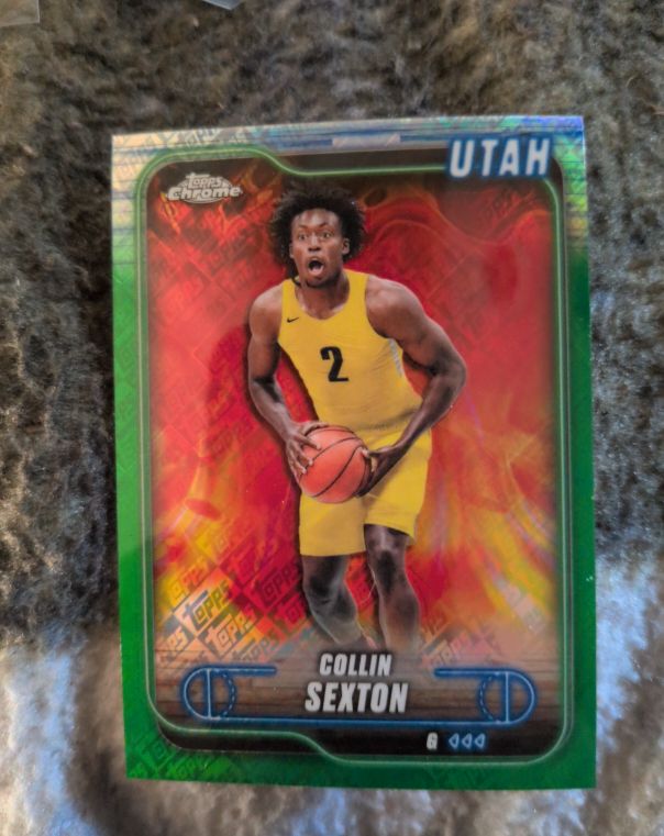 2024-25 Topps Chrome #35 Collin Sexton — front