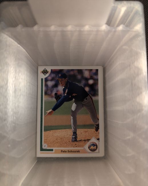1991 Upper Deck #669 Pete Schourek — front