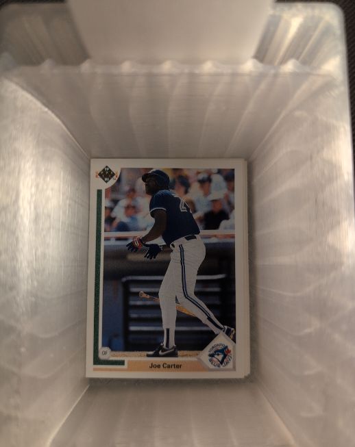 1991 Upper Deck #765 Joe Carter — front