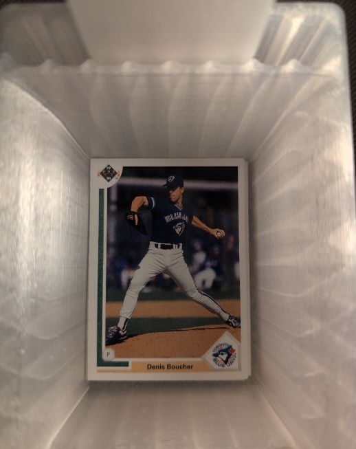 1991 Upper Deck #761 Denis Boucher — front