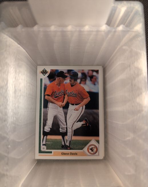 1991 Upper Deck #757 Glenn Davis — front