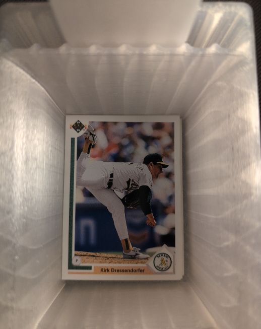 1991 Upper Deck #756 Kirk Dressendorfer — front