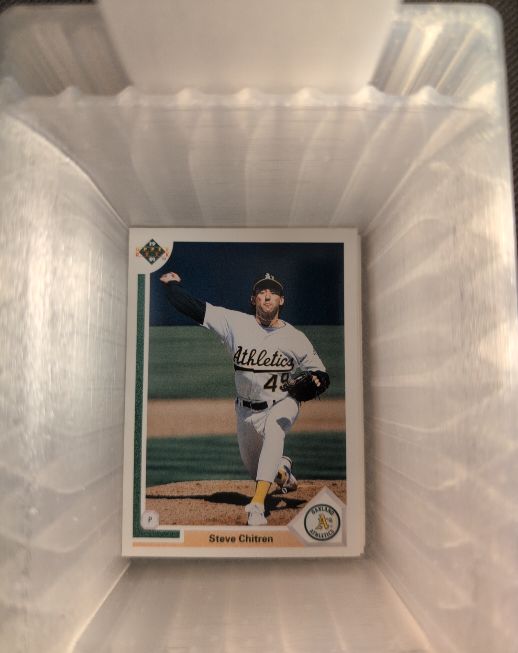 1991 Upper Deck #753 Steve Chitren — front