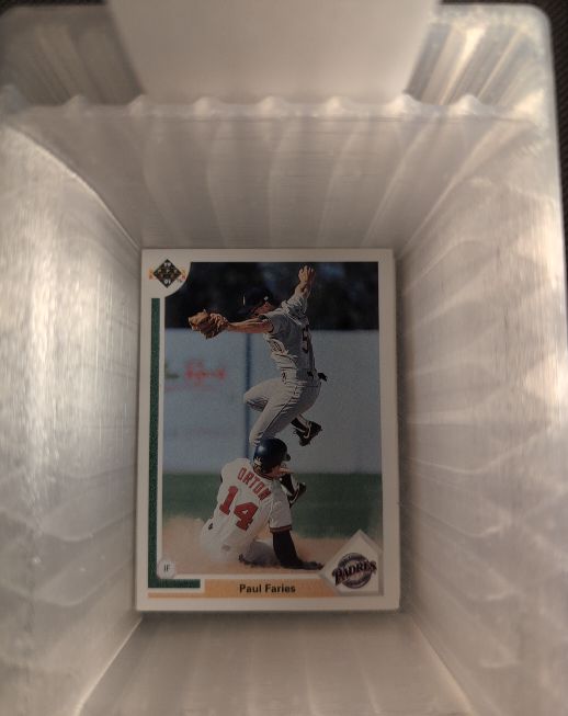 1991 Upper Deck #751 Paul Faries — front