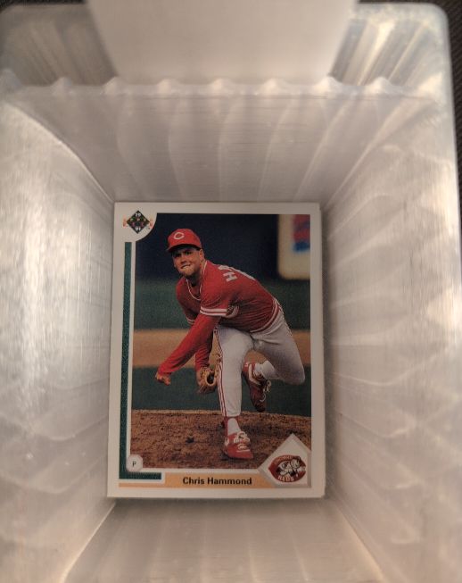 1991 Upper Deck #748 Chris Hammond — front