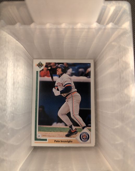 1991 Upper Deck #352 Pete Incaviglia — front