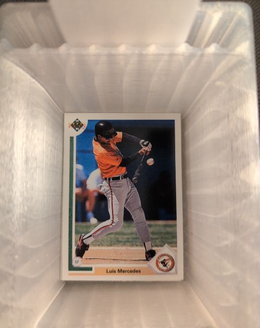 1991 Upper Deck #352 Luis Mercedes — front
