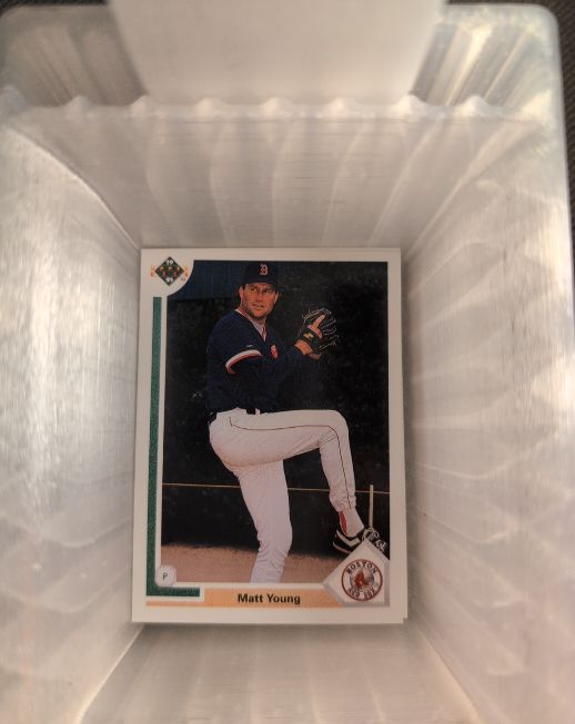 1991 Upper Deck #659 Matt Young — front