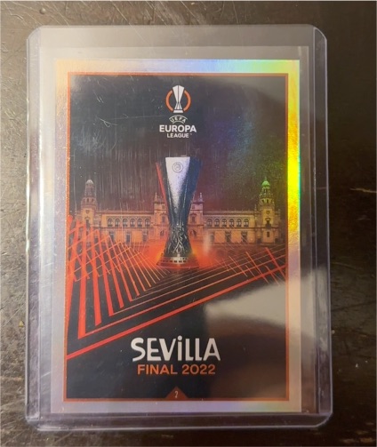 2021-22 Topps Match Attax #2 Sevilla Final 2022 — front