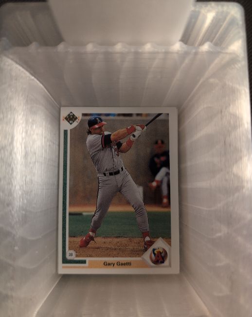 1991 Upper Deck #38 Gary Gaetti — front