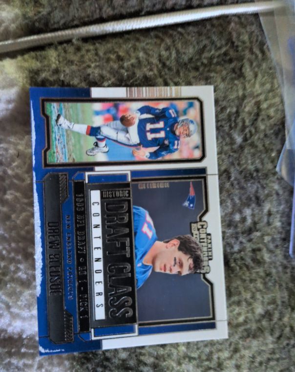 2023 Panini Contenders #HDC-DB Drew Bledsoe Historic Draft Class Contenders — front