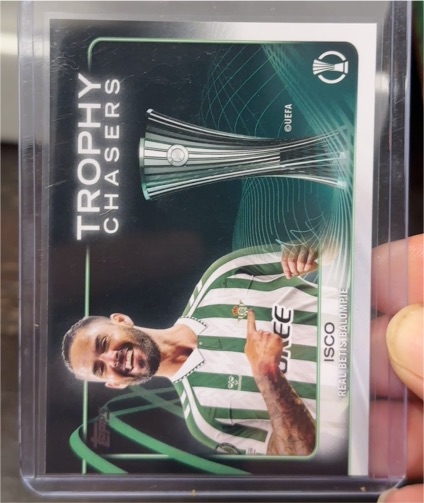 2024-25 Topps UEFA Club Competitions #RF-3 Isco Trophy Chasers — front