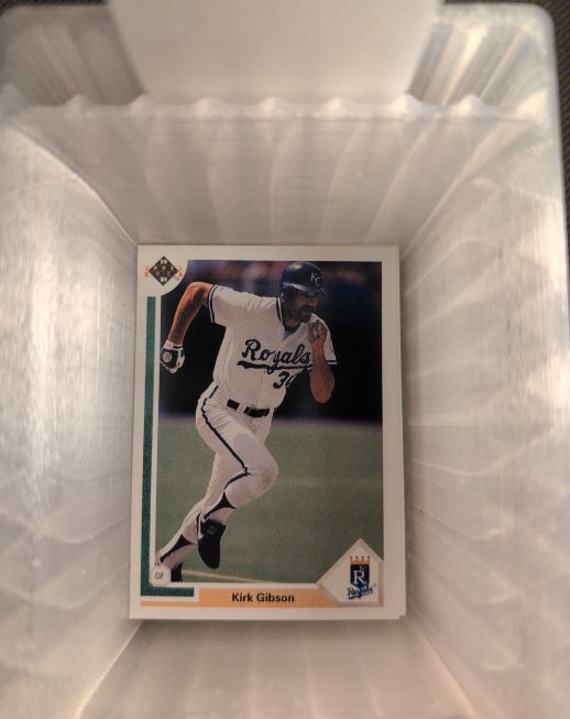 1991 Upper Deck #659 Kirk Gibson — front