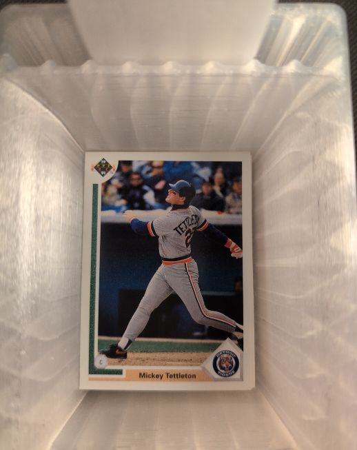 1991 Upper Deck #C Mickey Tettleton — front
