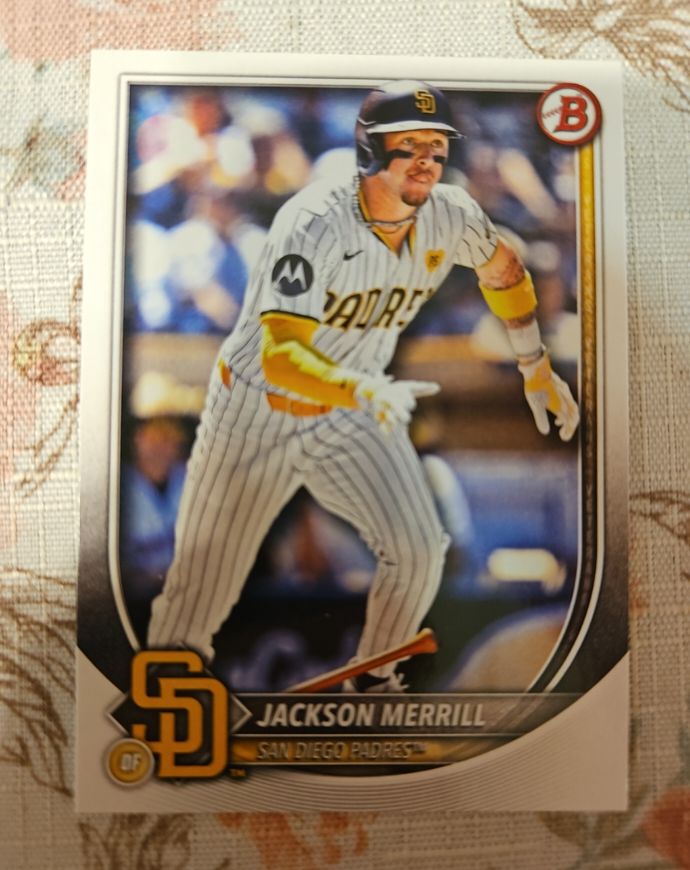 2025 Bowman #64 Jackson Merrill — front