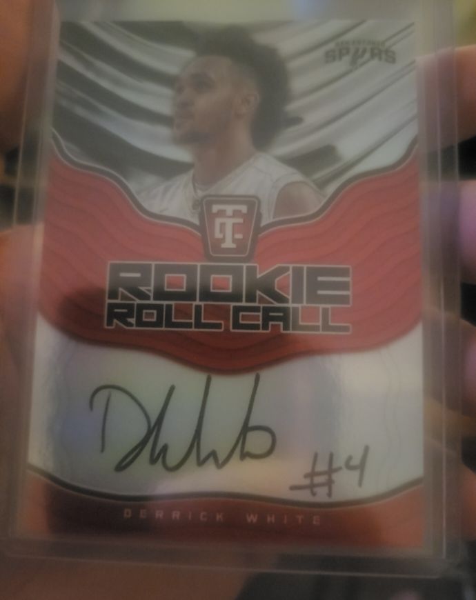 2017-18 Panini Totally Certified Rookie Roll Call #RRC-DW Derrick White — front
