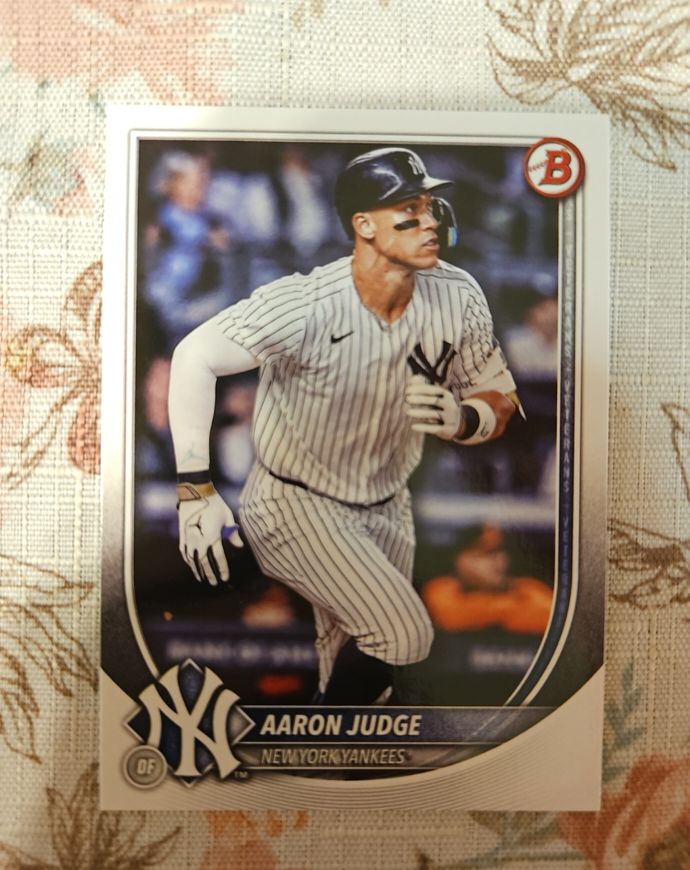 2025 Bowman #99 Aaron Judge — front