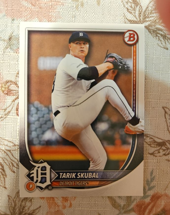 2025 Bowman #20 Tarik Skubal — front