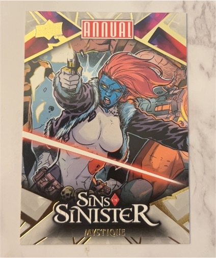 2023-24 Upper Deck Marvel Annual #SS-7 Mystique — front
