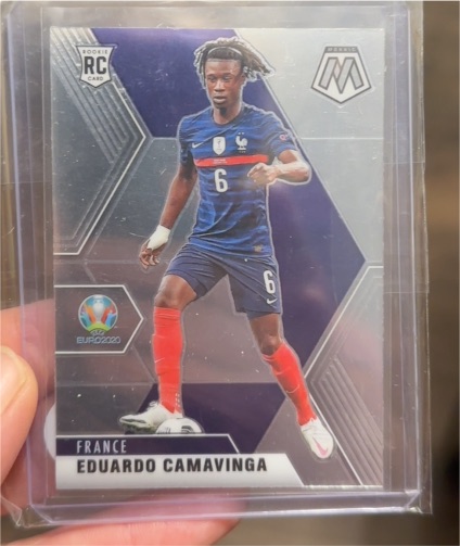 2021 Panini Mosaic UEFA Euro 2020 #111 Eduardo Camavinga — front