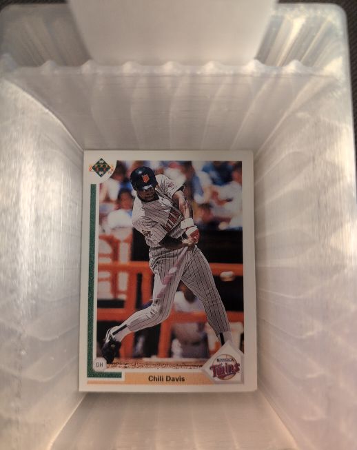 1991 Upper Deck #722 Chili Davis — front