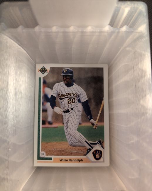 1991 Upper Deck #720 Willie Randolph — front