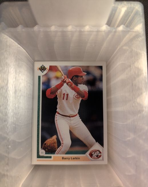 1991 Upper Deck #353 Barry Larkin — front