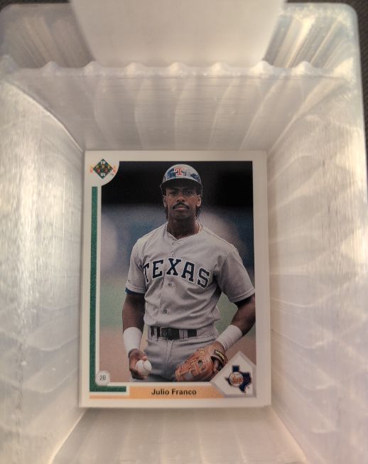 1991 Upper Deck #227 Julio Franco — front