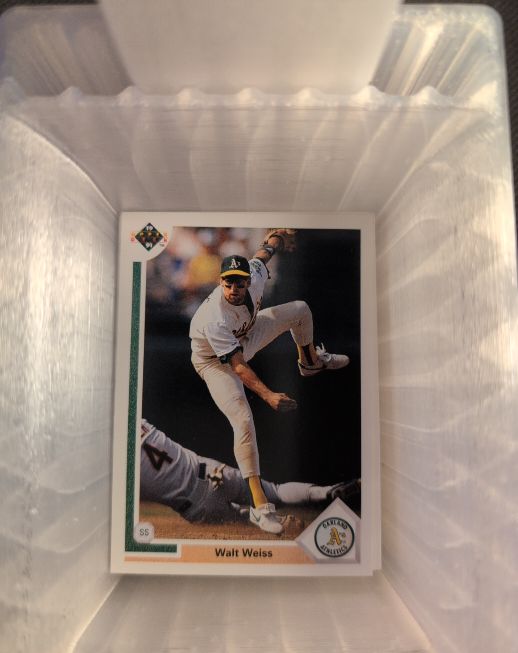 1991 Upper Deck #192 Walt Weiss — front