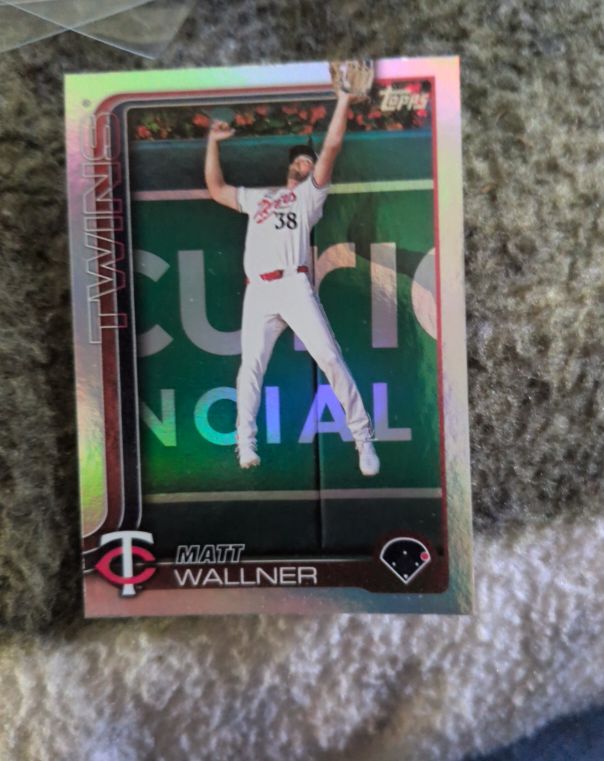 2025 Topps Series 2 #547 Matt Wallner — front