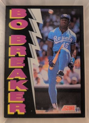 1991 Score #773 Bo Jackson — front