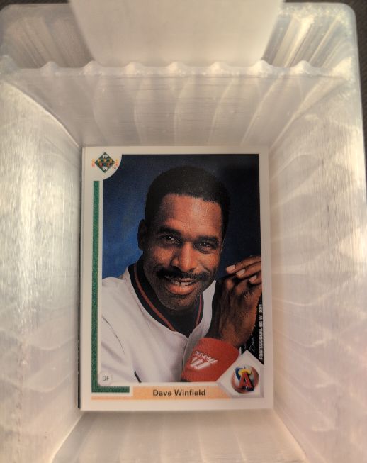 1991 Upper Deck #337 Dave Winfield — front