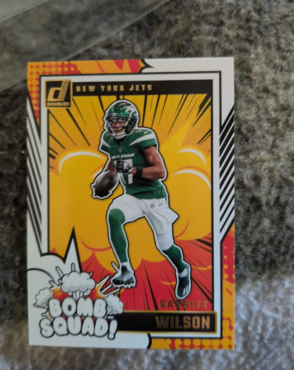 2024 Panini Donruss #8 Garrett Wilson Bomb Squad — front