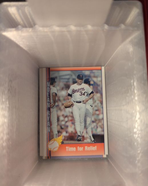 1991 Pacific Nolan Ryan Texas Express I #99 Time for Relief — front