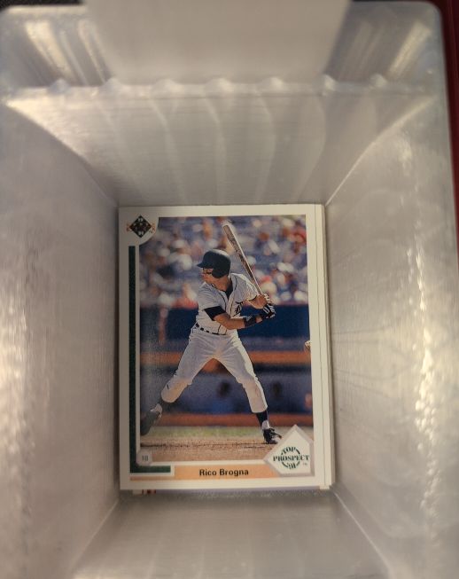 1991 Upper Deck #73 Rico Brogna — front