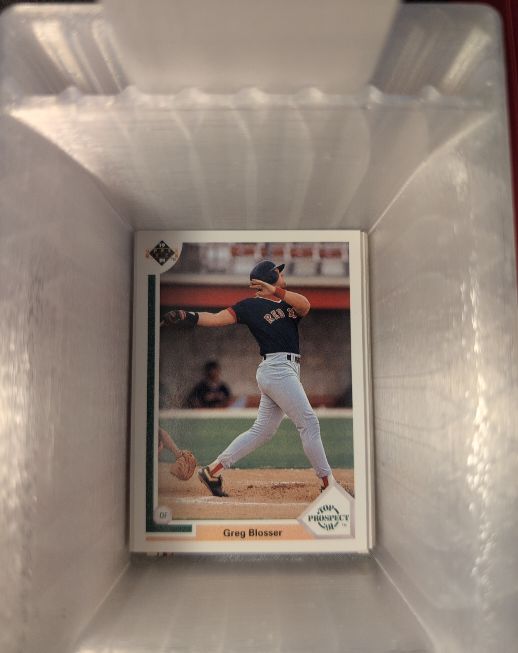 1991 Upper Deck #70 Greg Blosser — front