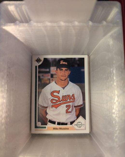 1991 Upper Deck #65 Mike Mussina — front