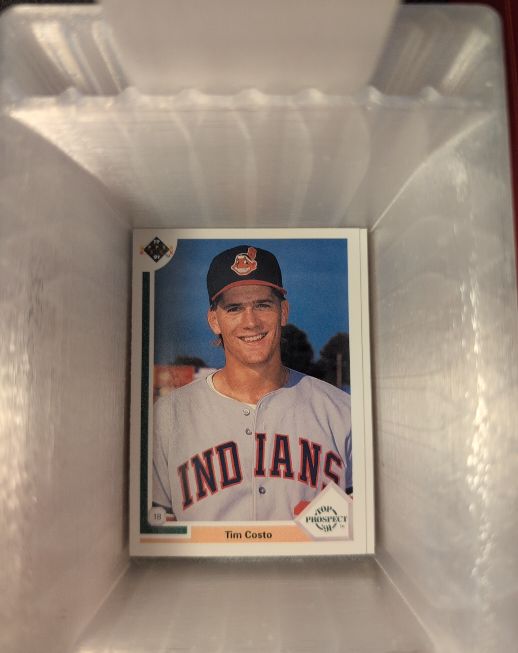 1991 Upper Deck #62 Tim Costo — front