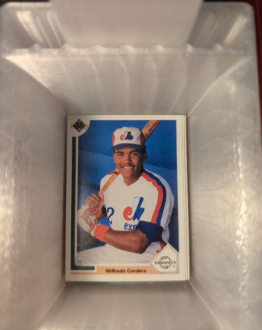1991 Upper Deck #60 Wilfredo Cordero — front