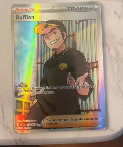2025 Pokémon SV09: Journey Together #181/159 Ruffian — front