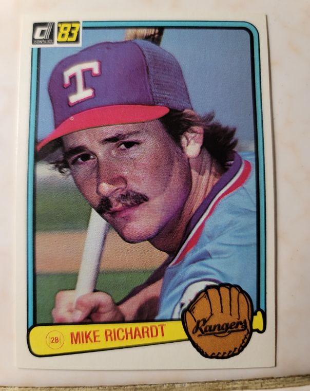 1983 Donruss #368 Mike Richardt — front