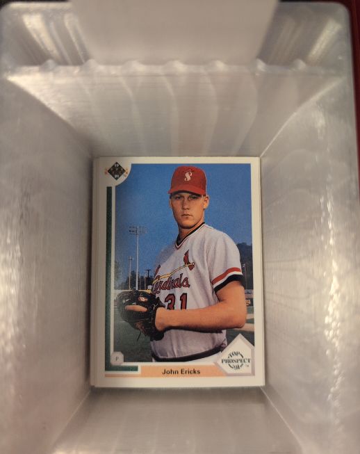 1991 Upper Deck #57 John Ericks — front