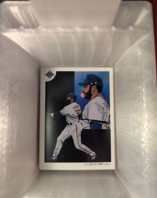 1991 Upper Deck #48 Dave Parker Milwaukee Brewers — front