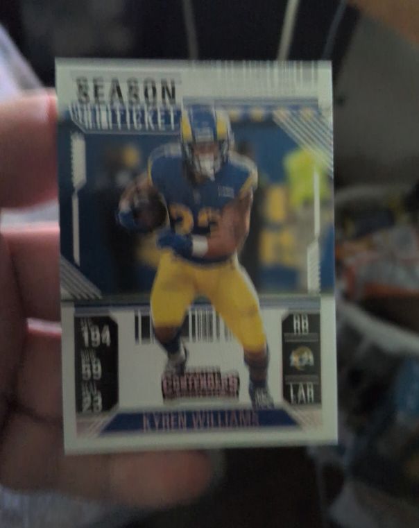 2024 Panini Contenders Season Ticket Kyren Williams #60 — front