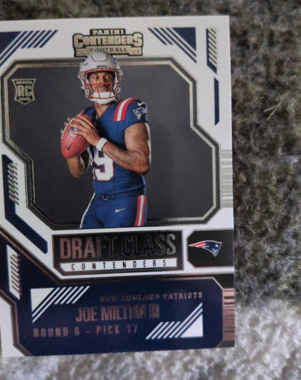 2024 Panini Contenders Draft Class #11 Joe Milton III — front