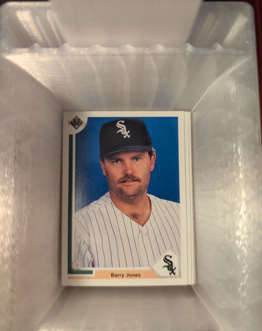 1991 Upper Deck #39 Barry Jones — front