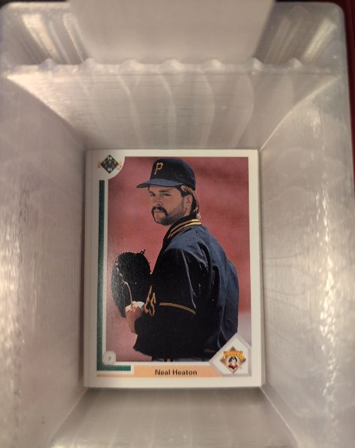 1991 Upper Deck #36 Neal Heaton — front