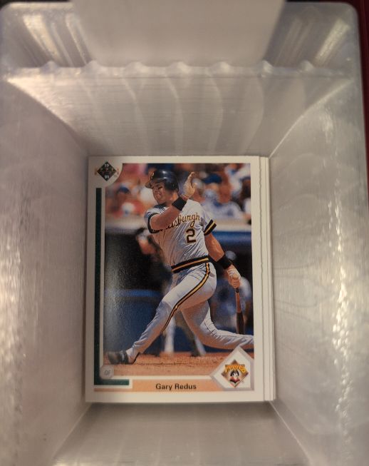 1991 Upper Deck #2 Gary Redus — front