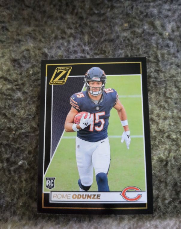 2024 Panini Zenith #186 Rome Odunze — front